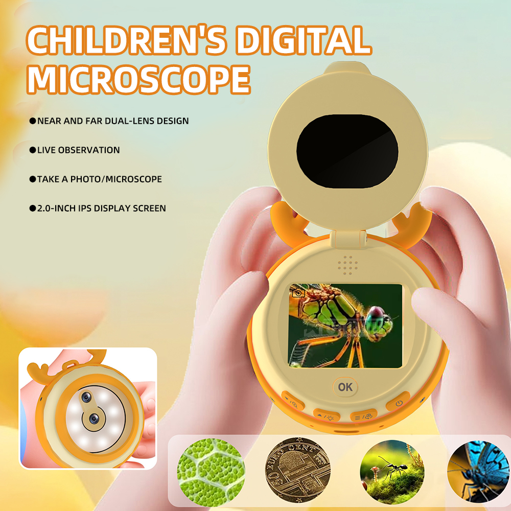 Science Hobby Kit - Kids Microscope Camera | 2-in-1 Outdoor