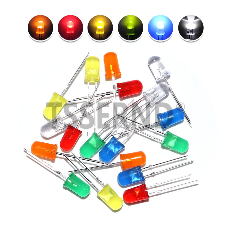 Hobby Is Science - 5mm Diffused LED Diode Kit Lamp