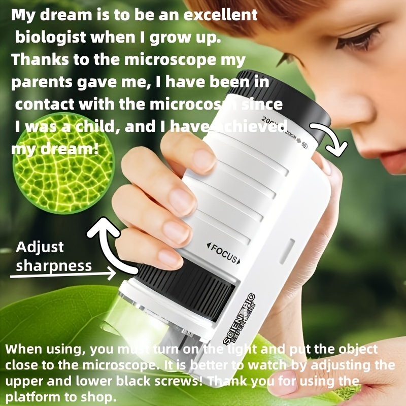 Handheld Microscope Kit Lab  H - Science Max incelemesi ve fiyatı