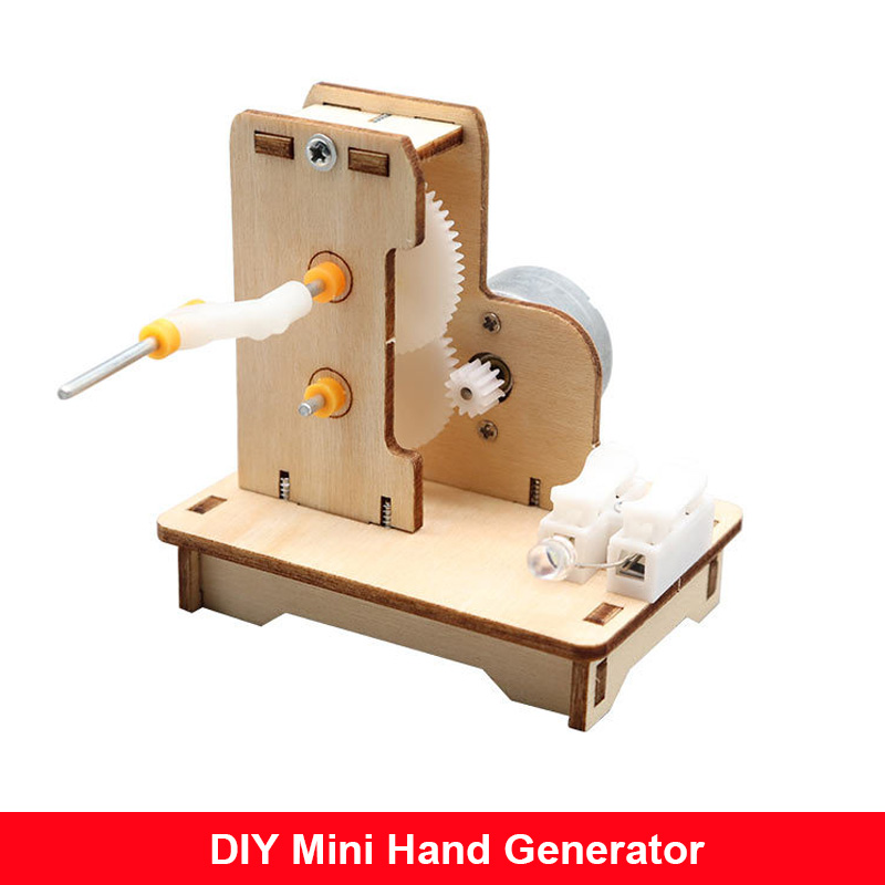 DIY Mini Hand Generator DIY Sc - Science Max incelemesi ve fiyatı