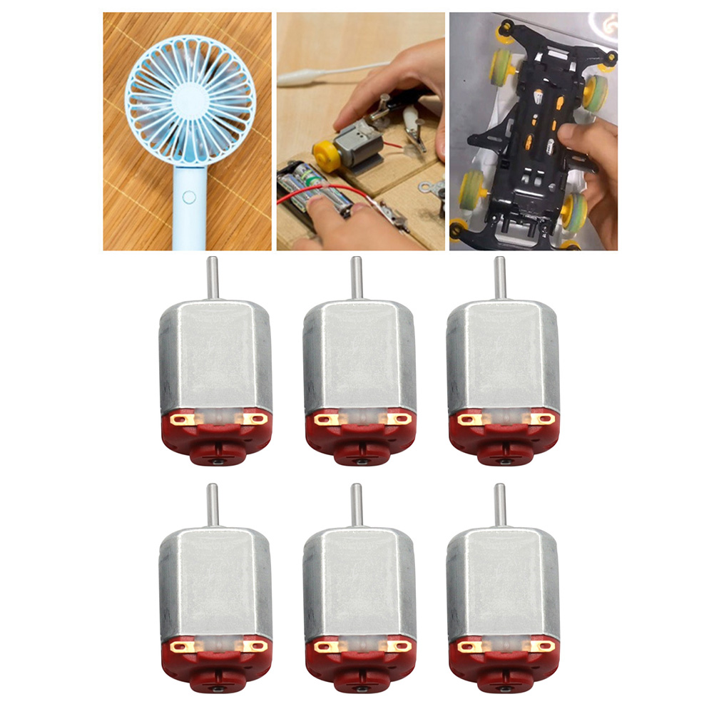 6 Pack 130 DC For Mini Electri - Science Hobby Kit incelemesi ve fiyatı