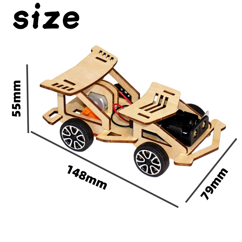 DIY Assembly Racing Car Small  - Science Hobby Kit incelemesi ve fiyatı