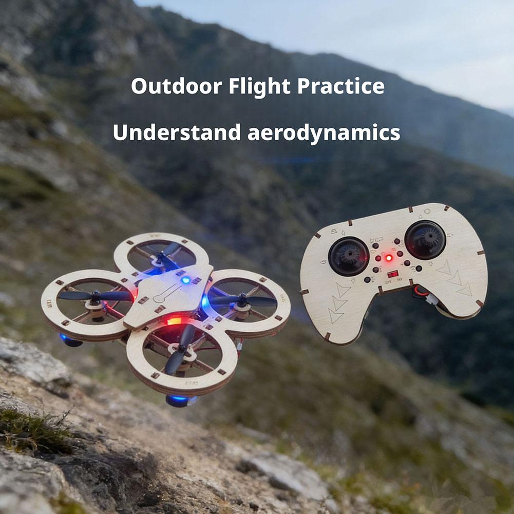 DIY Wooden RC Drone Quadcopter - Science Max incelemesi ve fiyatı