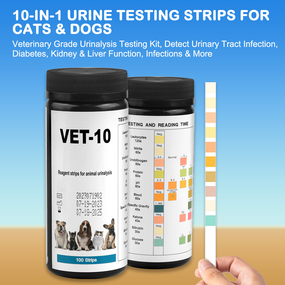 Pet Urine Testing Strips, 100  - Ph Strip Test incelemesi ve fiyatı