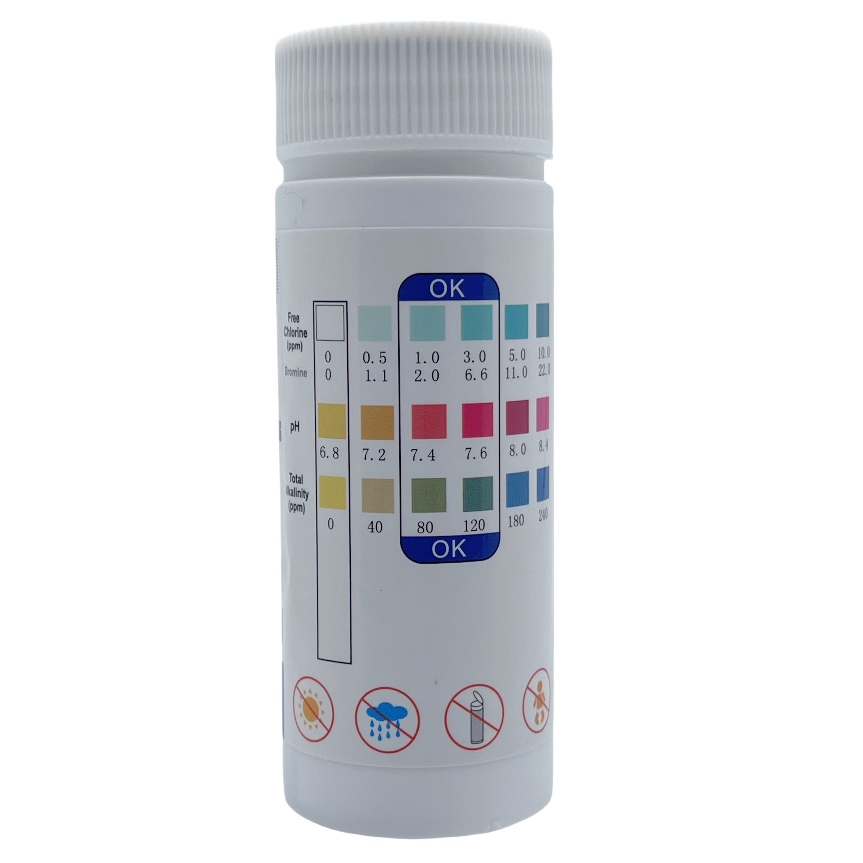 Chlorine PH Test Strips SPA Sw - Ph Strip Test incelemesi ve fiyatı