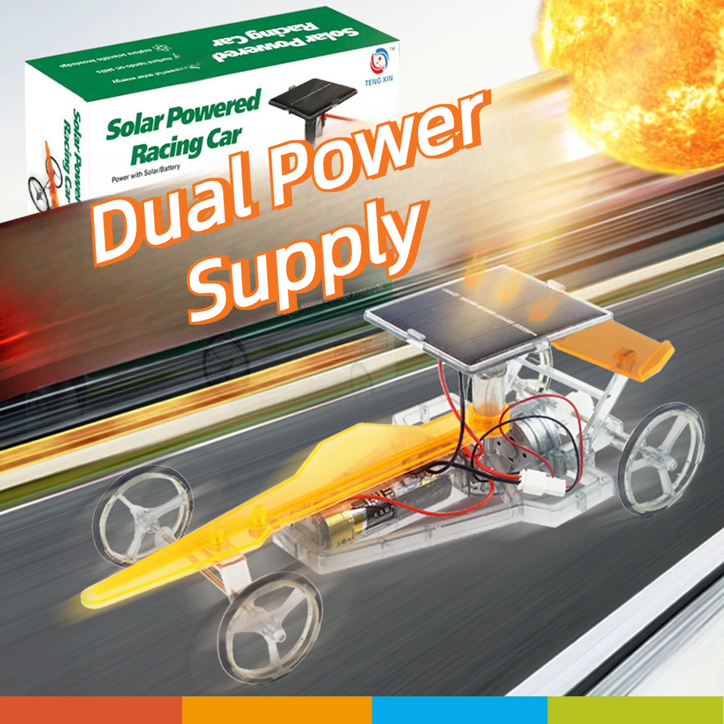 Solar Powered Electric Car Mod - Science Hobby Kit incelemesi ve fiyatı