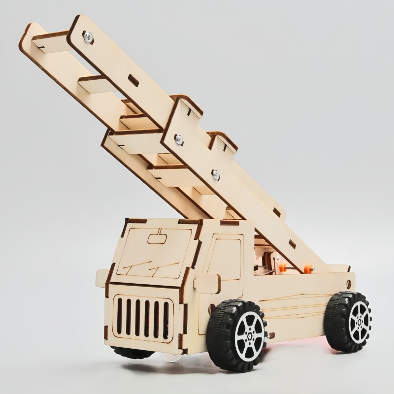 DIY Wood Ladder Fire Truck Mod - Science Diy Model incelemesi ve fiyatı