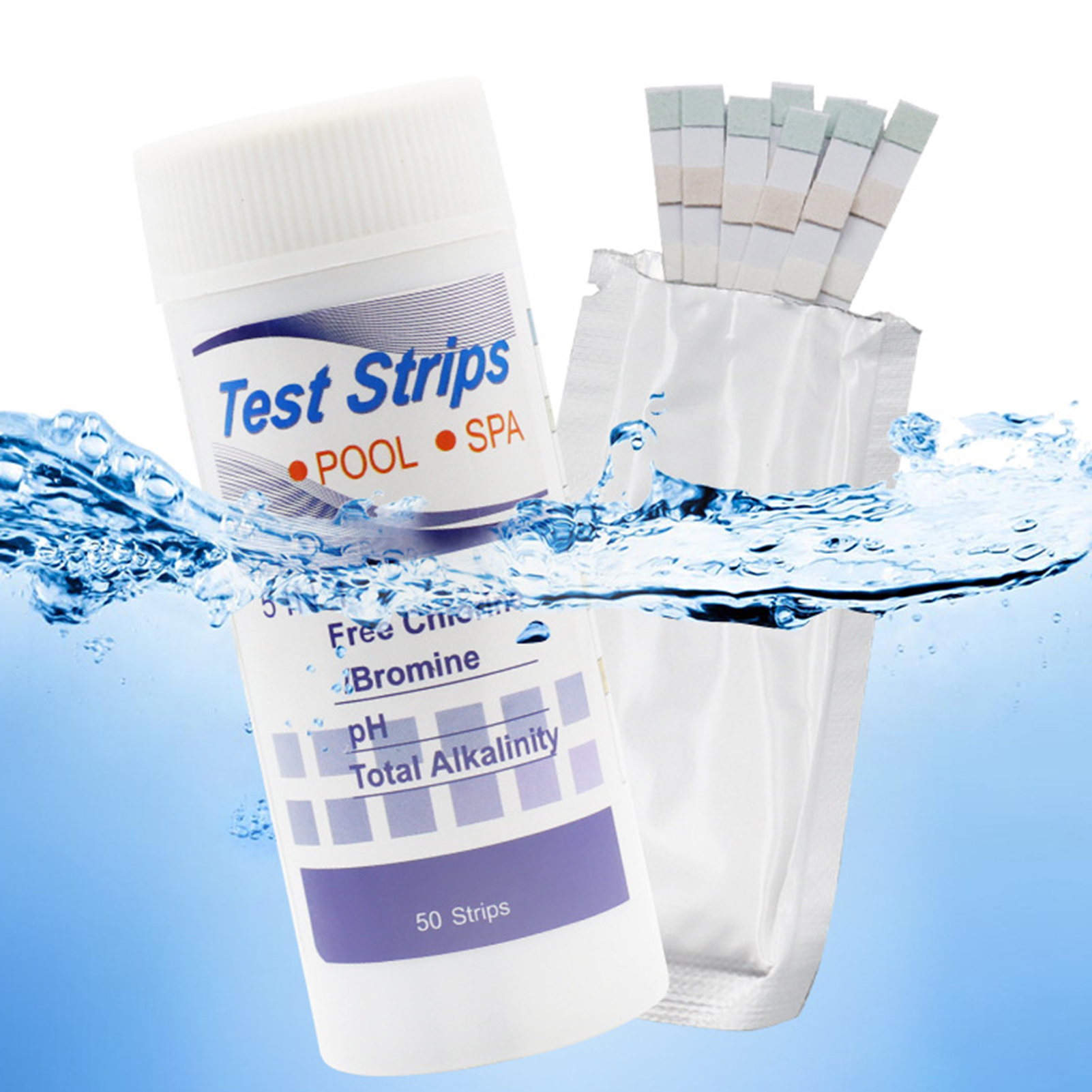 50pcs Multipurpose Chlorine PH - Ph Strip Test incelemesi ve fiyatı