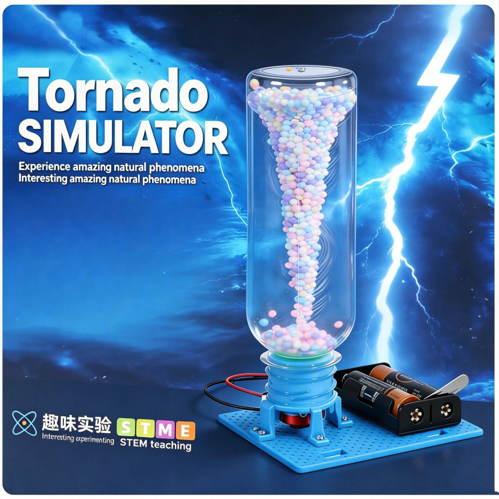 Electric Tornado Maker DIY STE - Science Hobby Kit incelemesi ve fiyatı